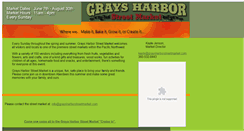 Desktop Screenshot of graysharborstreetmarket.com